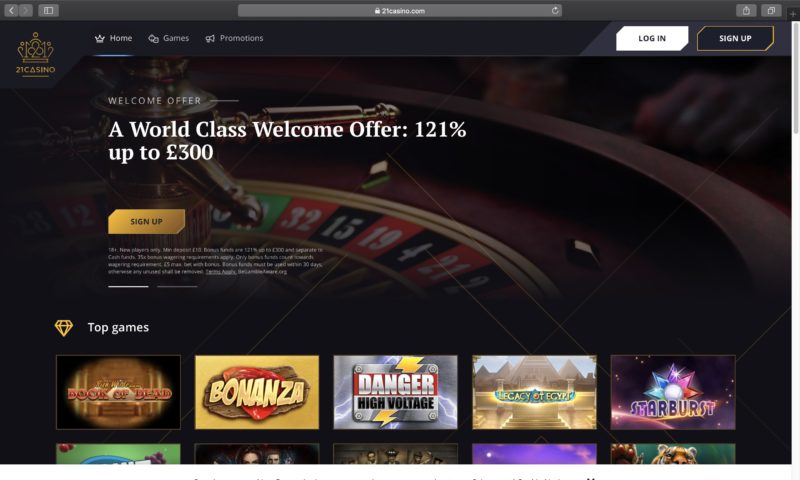 21 casino loyalty points online