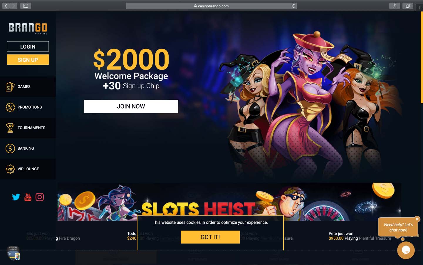 Yukon gold casino no deposit bonus 2020 singapore