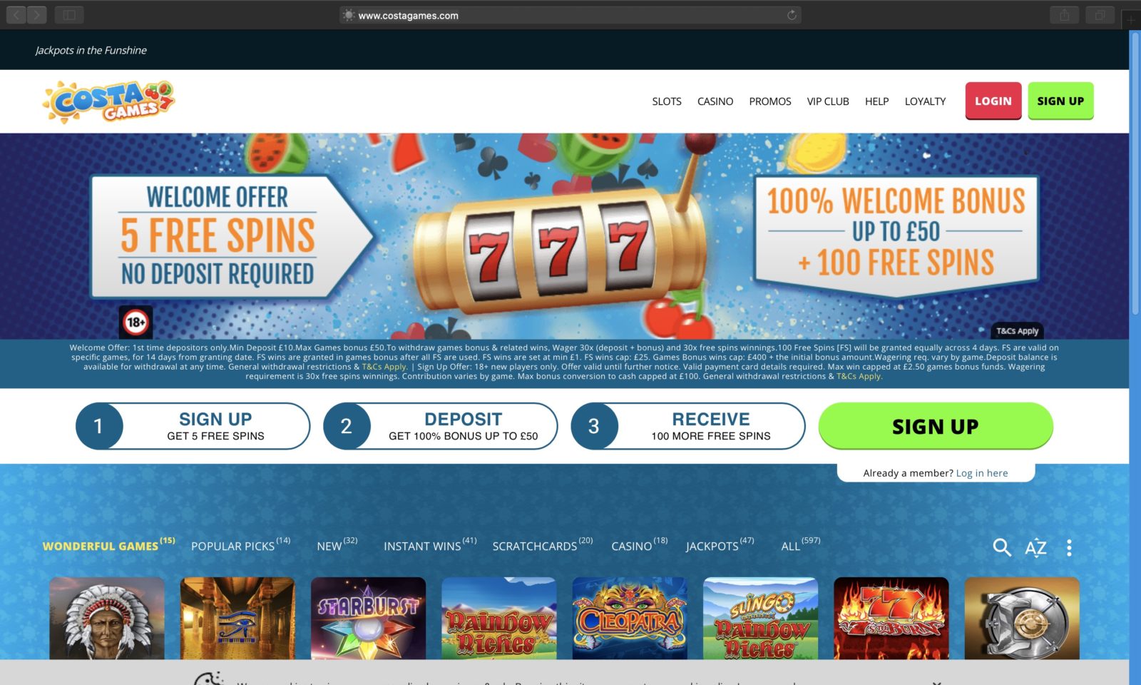 Costa Games Sister Sites – Play at Sites like Costa Games Casino (2024)