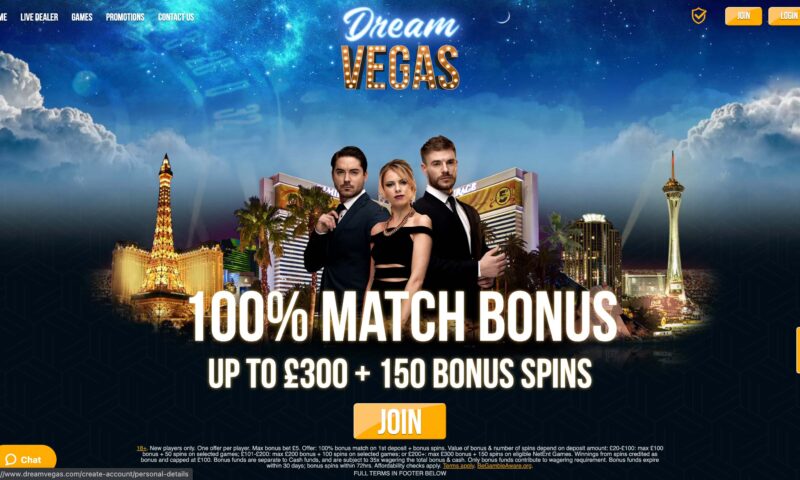 Dream vegas 50 free spins casino