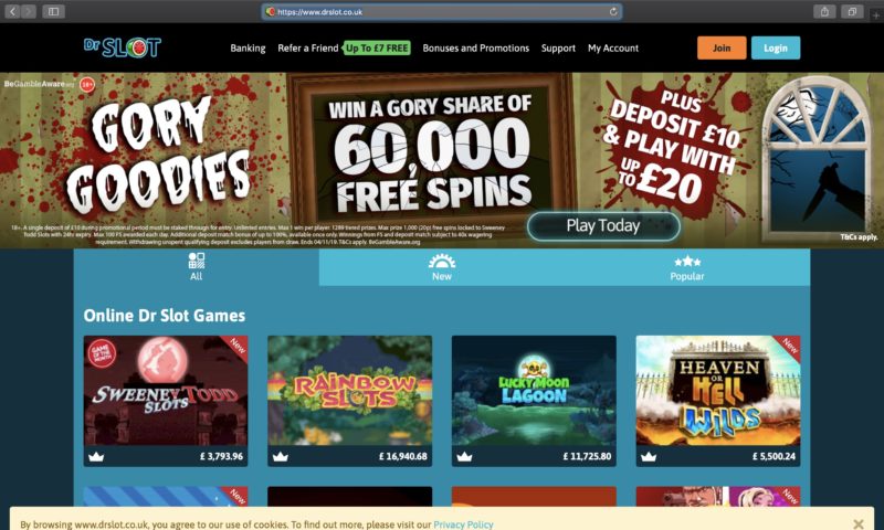 Luck of the slots sister sites online