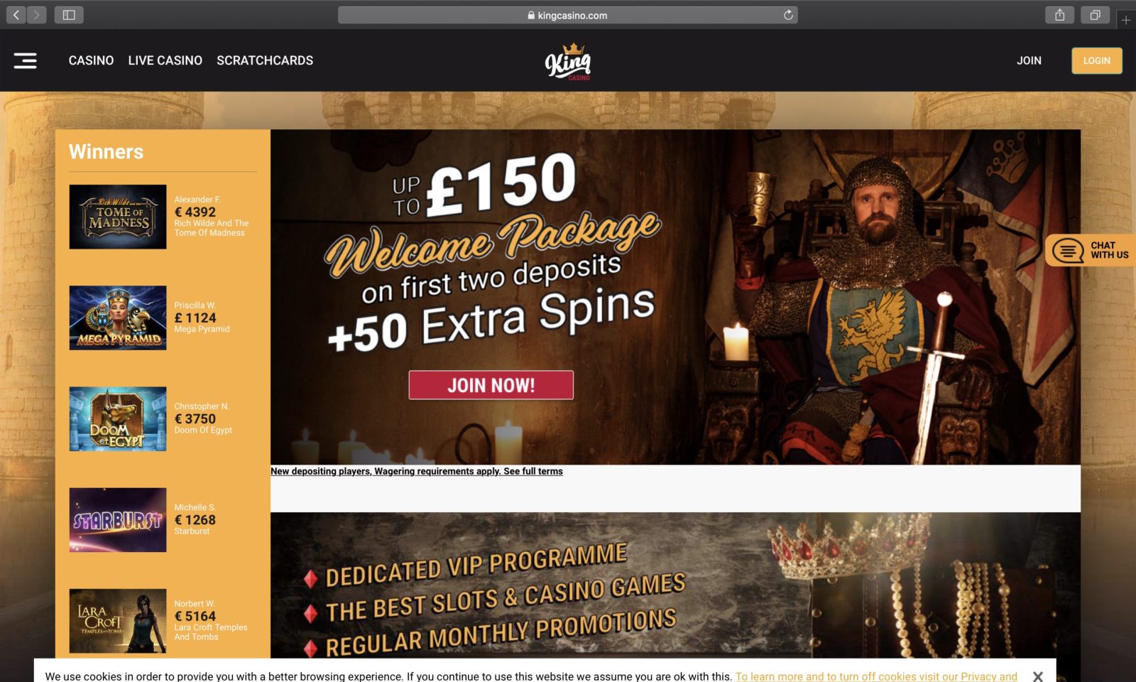 king casino bonus online casino uk