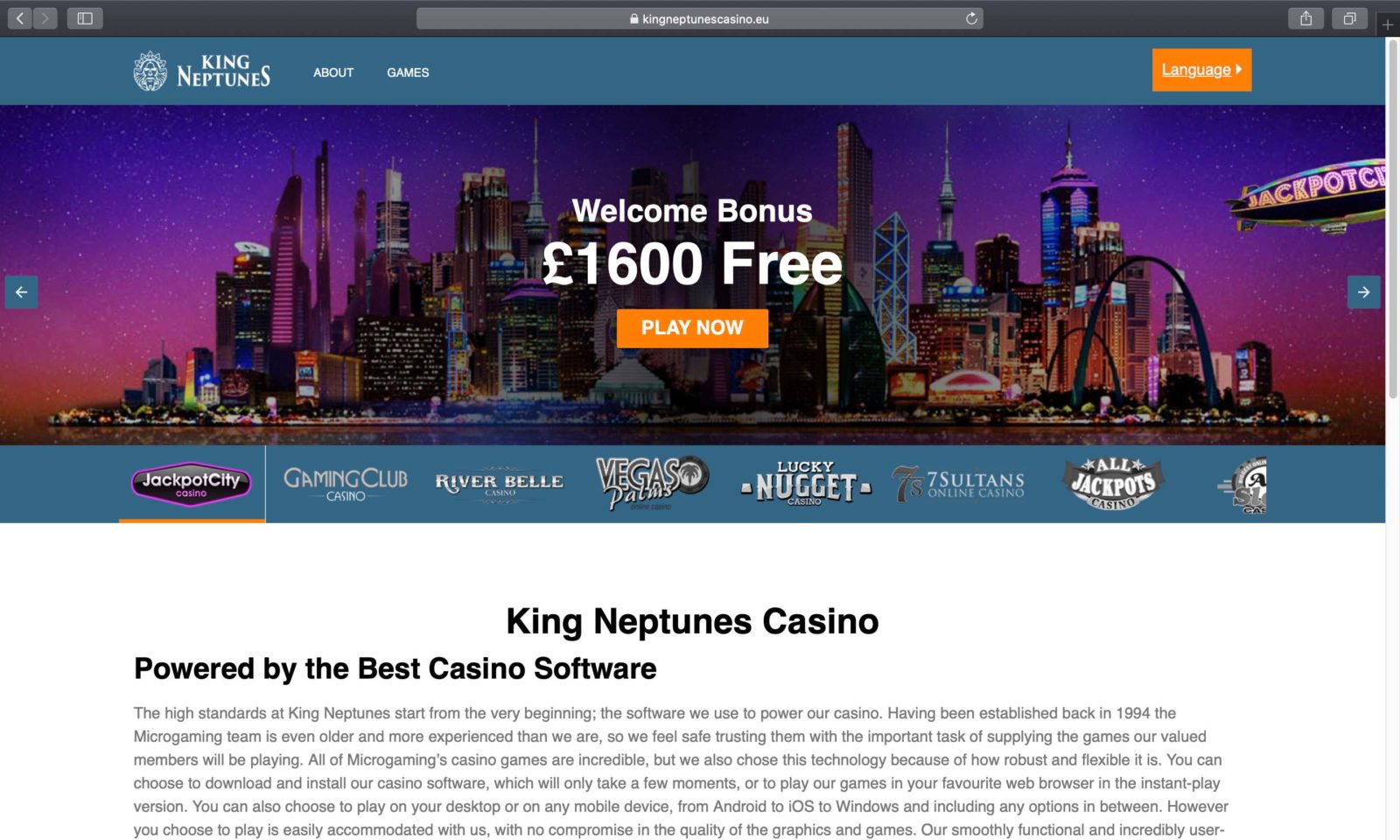 king neptunes online casino