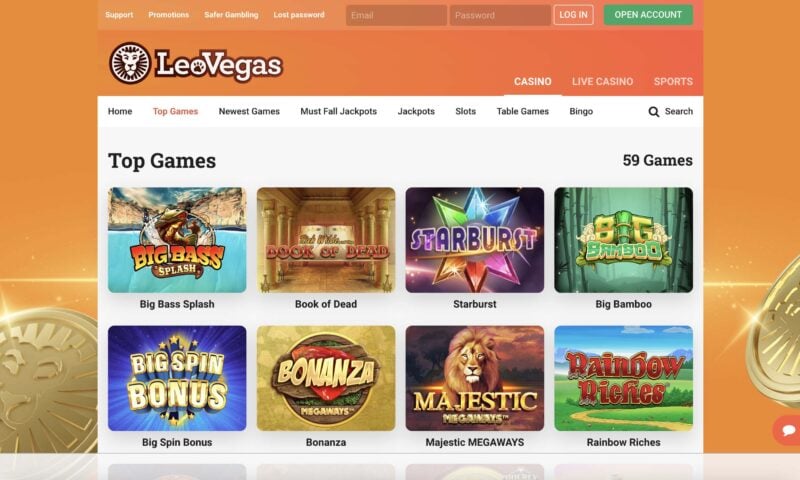 Leo Vegas Sister Sites – Play at Sites like Leo Vegas Casino (2023)