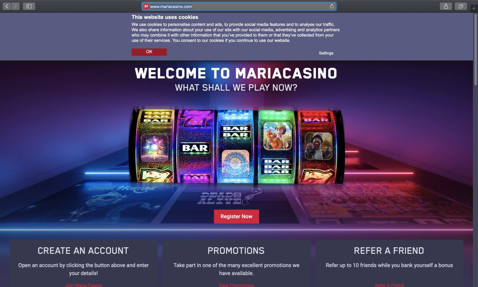 Maria Casino Sister Sites – Play at Sites like Maria Casino (2024)