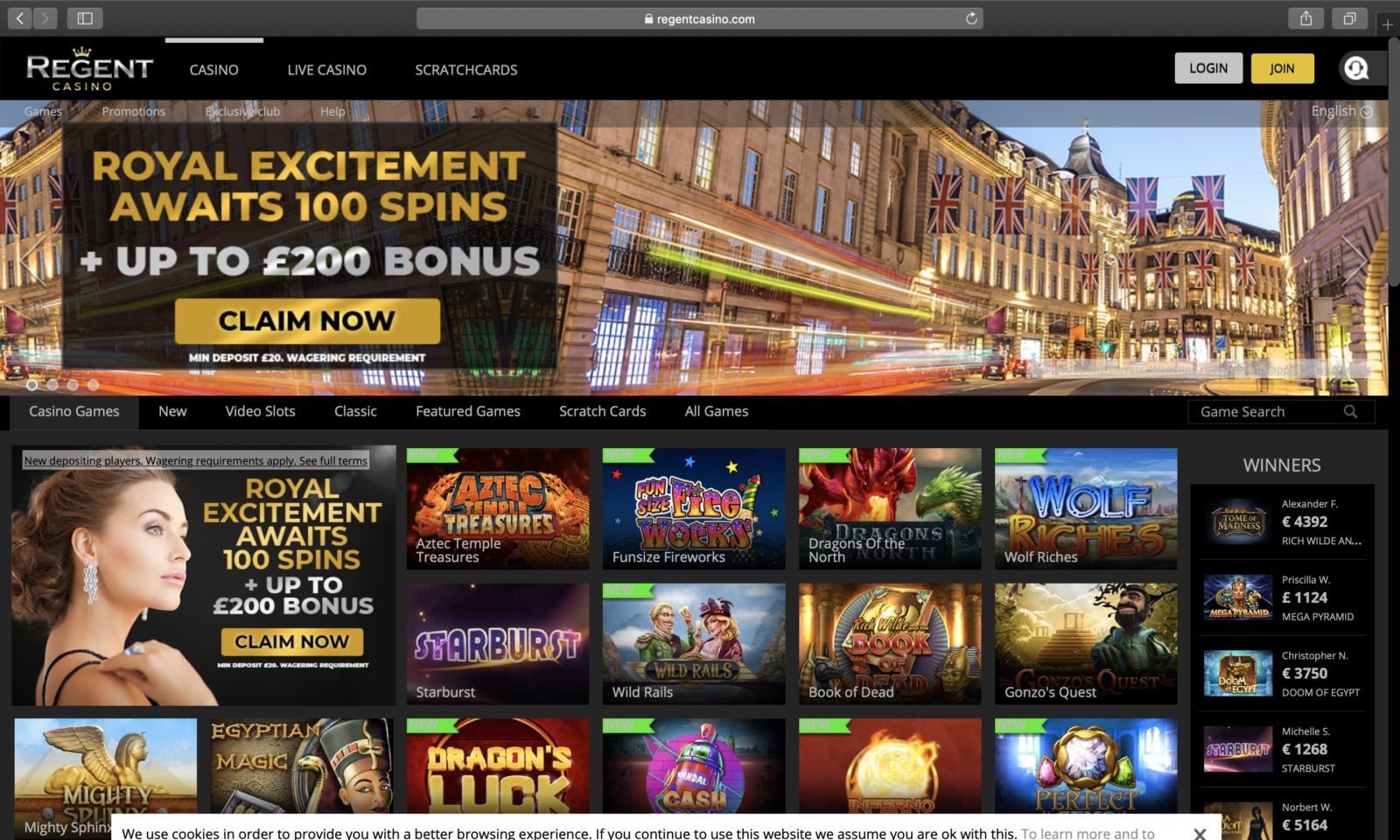 regentcasino homepage 1600x960 - Eliminate PokerTube As soon as and For All