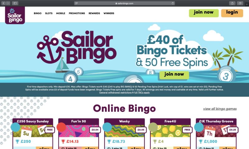 Sundae bingo sister sites for cash