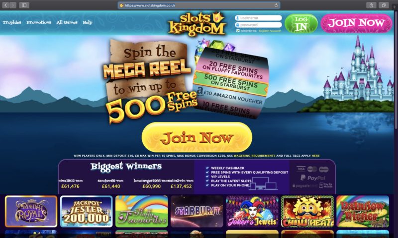 slots kingdom sister sites