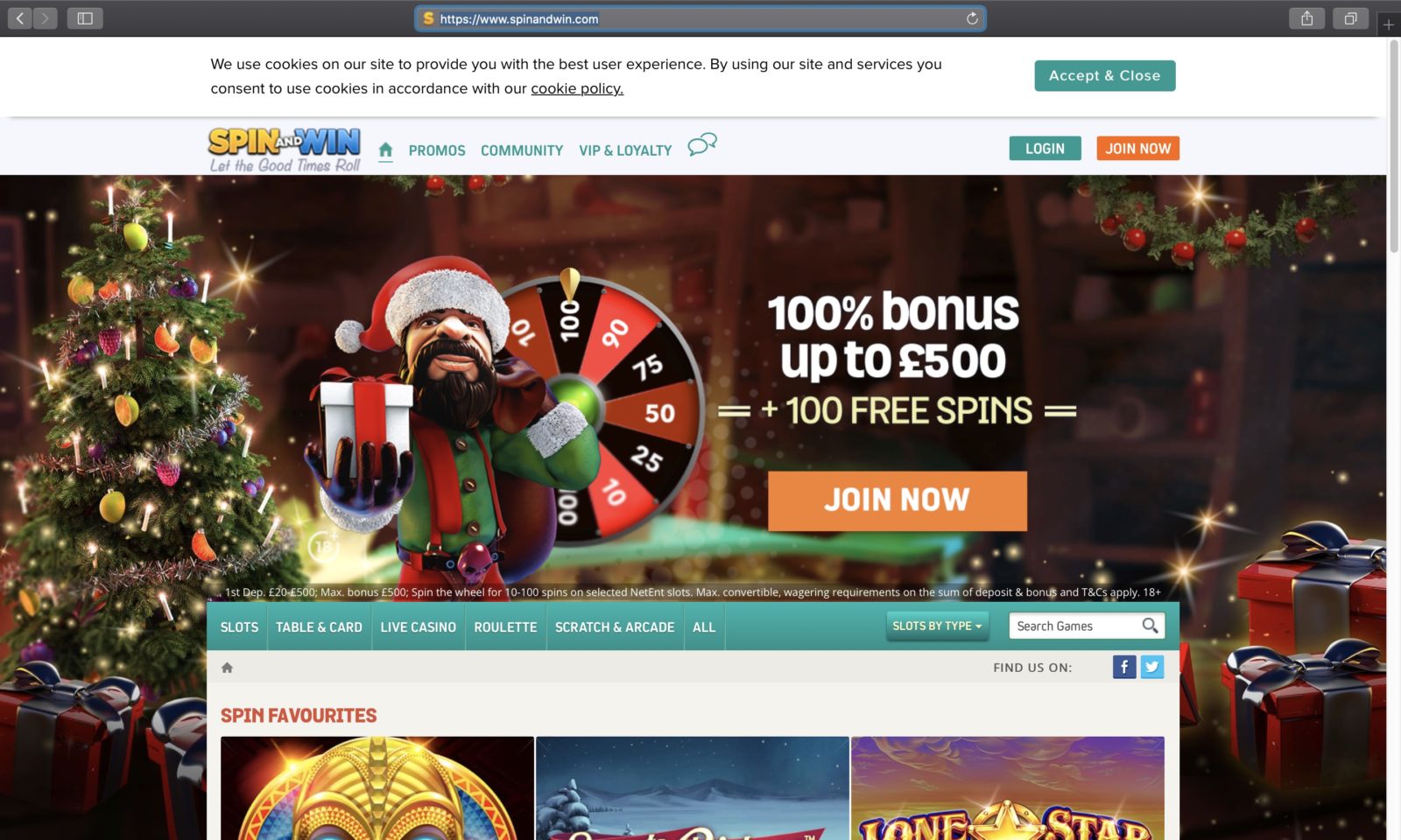 Spin And Win Sister Sites Play At Sites Like Spin And Win Casino 2024   Spinandwin Homepage 1600x960 