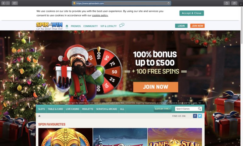 Spinandwin 25 Free Spins