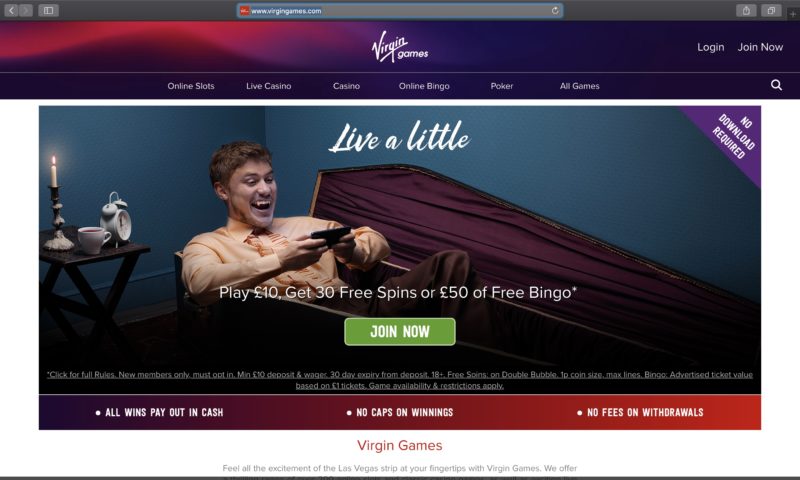 free for mac download Virgin Casino